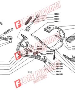 583124 PEDALE FRENO DX USATO